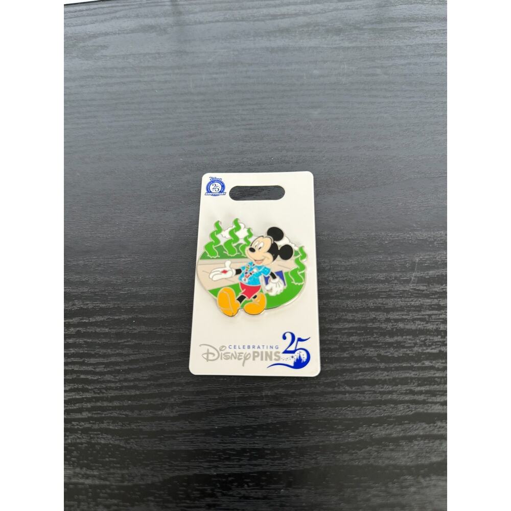 2025 Disney Parks 25th Anniversary Pin Trading Mickey Mouse NEW